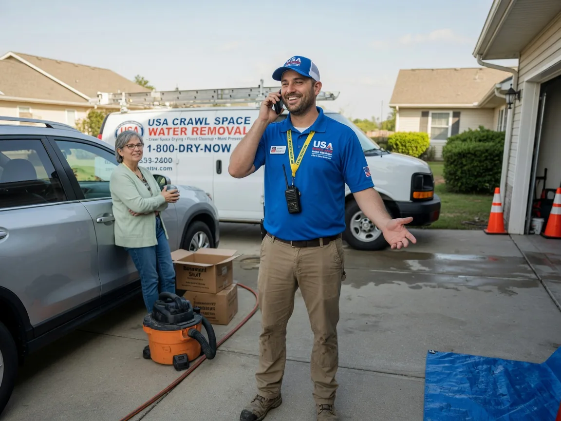 Crawl Space Water Removal Hudson, IL FAQs